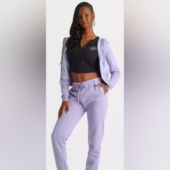 True Religion Lavender Joggers - Picture 5 of 8